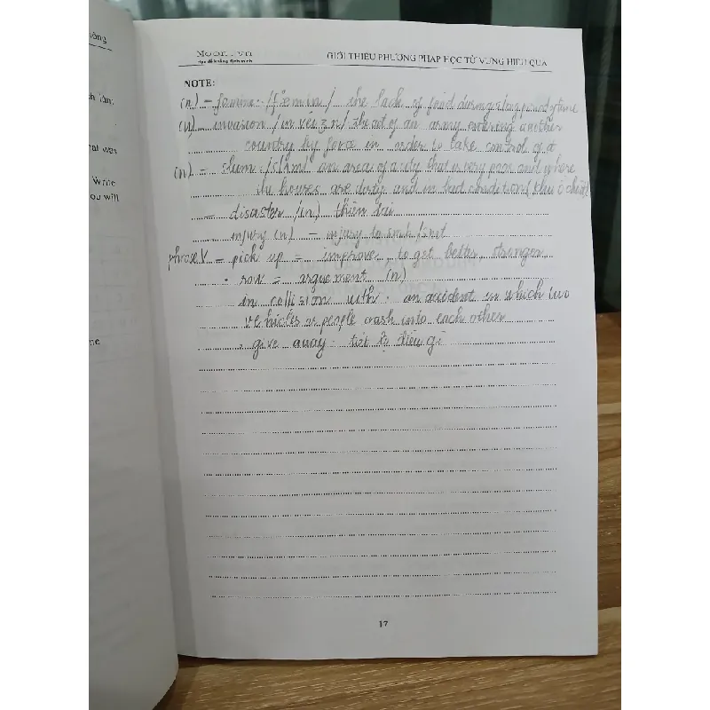 Pro S – Tiếng Anh: Từ vựng luyện thi Trung học Phổ thông – Phan Điệu 561492