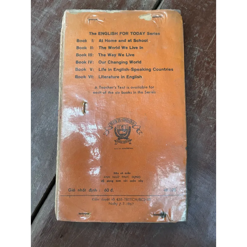 ENGLISH FOR TODAY BOOK FIVE  1008315