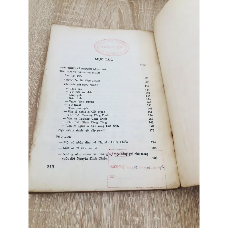 THƠ NGUYỄN ĐÌNH CHIỂU – bản in 1973 931953