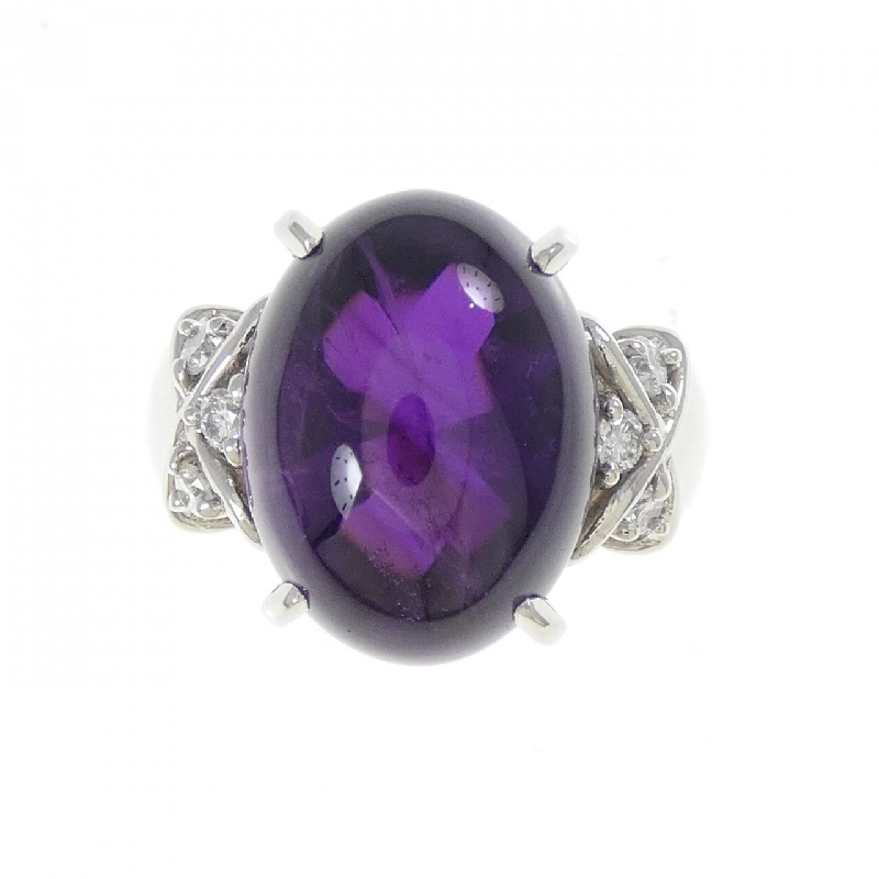 Nhẫn Amethyst PT900 - Hàng hiệu Authentic 849911