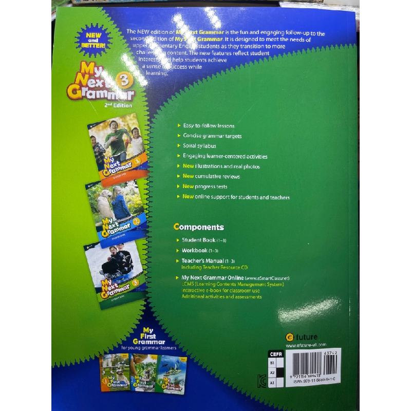 My next grammar 3 studentbook mới 90% Efuture HPB2505 SÁCH HỌC NGOẠI NGỮ 346490