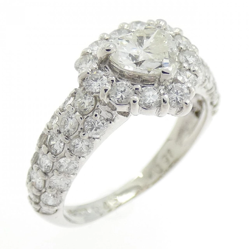 Nhẫn kim cương hình trái tim PT900 0.45CT 670157