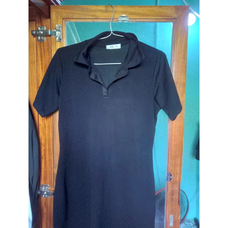 Đầm body nữ size 55kg,màu đen, sử dụng được 2 lần  533535