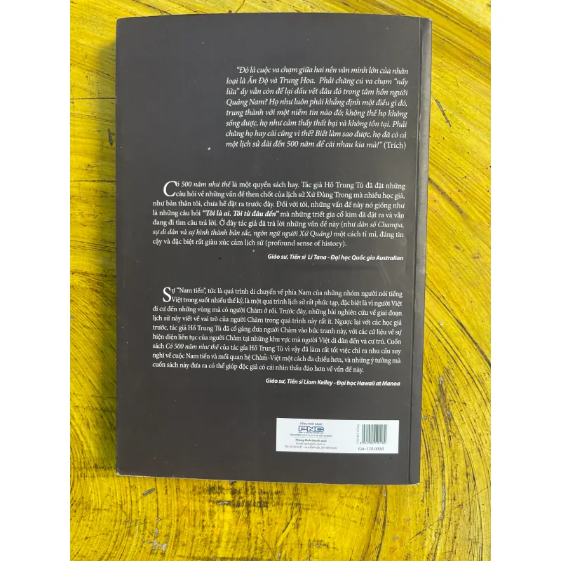 COMBO CÓ 500 NĂM NHƯ THẾ & CÁ TÍNH QUẢNG 728571
