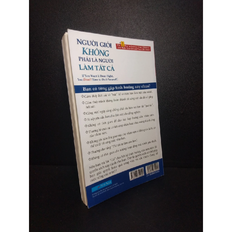 Người Giỏi Không Phải Là Người Làm Tất Cả mới 80% ố nhẹ HPB.HCM0810 364923