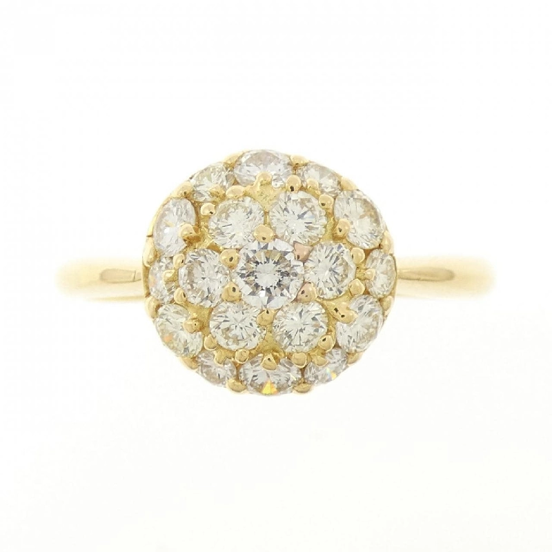 Nhẫn kim cương K18YG 1.01CT 667015