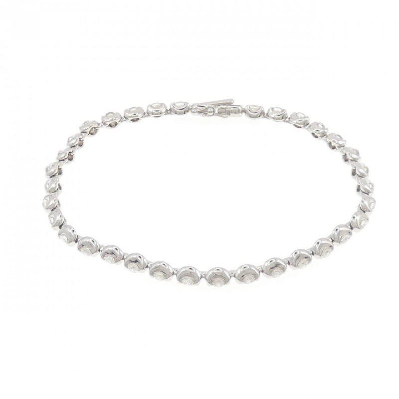 K18WG Vòng tay kim cương 2.00CT - Hàng hiệu Chính hãng 871035