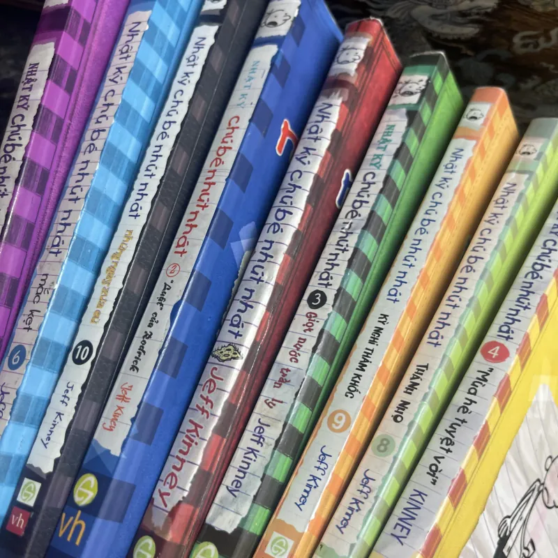 Nhật ký cậu bé nhút nhát Jeff Kinney 9 tập 784440