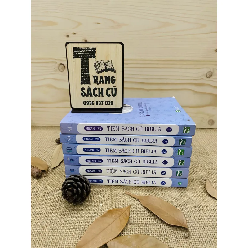 TIỆM SÁCH CŨ BIBILIA 1,2,3,4,5,6 754648