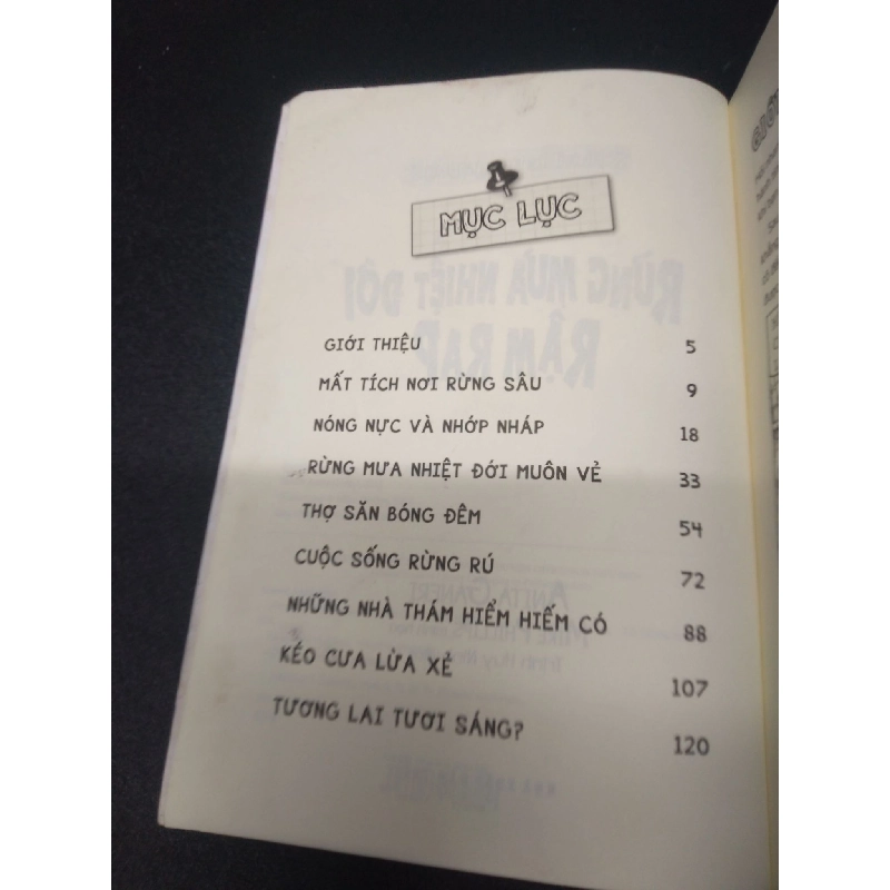 Rừng mưa nhiệt đới rậm rạp Anita Ganeri 2021 mới 80% ố bẩn nhẹ HCM2503 khoa học 913675