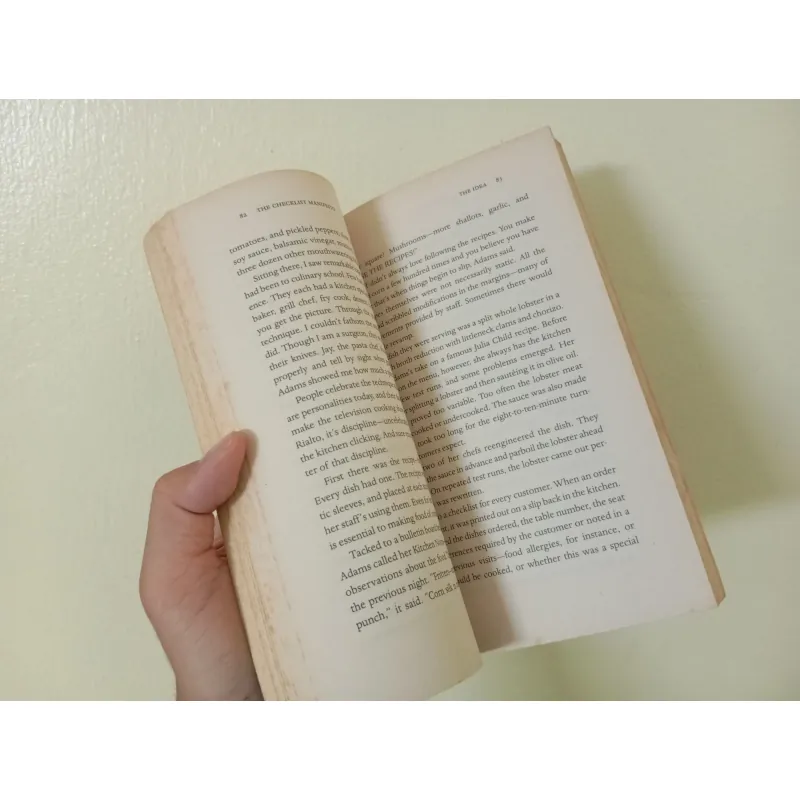 The checklist manifesto, english book, sách tiếng Anh  996581