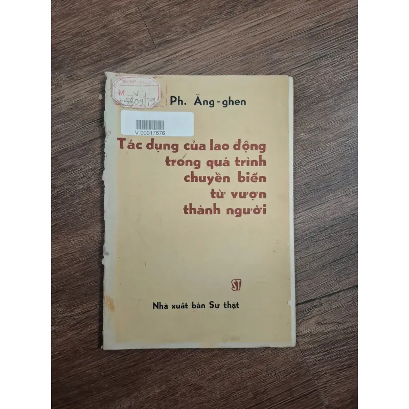 Tác dụng của lao động trong quá trình chuyển biến từ vượn thành người - Ph. Ăng-ghen 718756