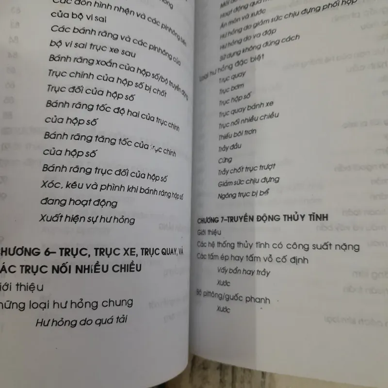Xác định các hư hỏng phụ tùng.  589311