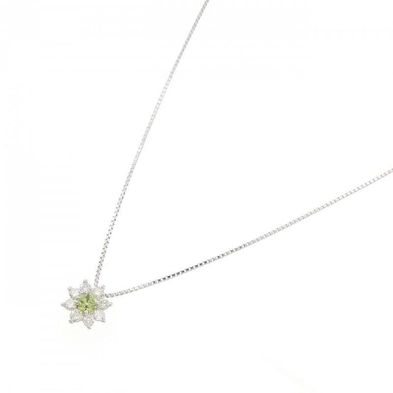 K18WG Đá Garnet Demantoid - Hàng hiệu Chính hãng 863066