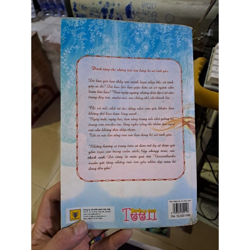 Này chàng trai em thích anh Truyện Ngôn Tình HCM1008 923440