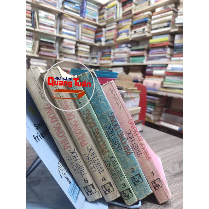 Sách: Lịch sử Triết học Phương Đông (trọn bộ 5 tập) - Nguyễn Đăng Thục (A2) 576434