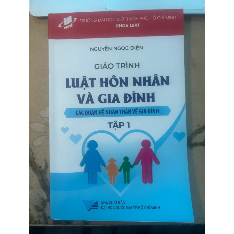 Sách Giáo trình Luật Hôn Nhân Và Gia Đình - Nguyễn Ngọc Điện mới 90% 756950