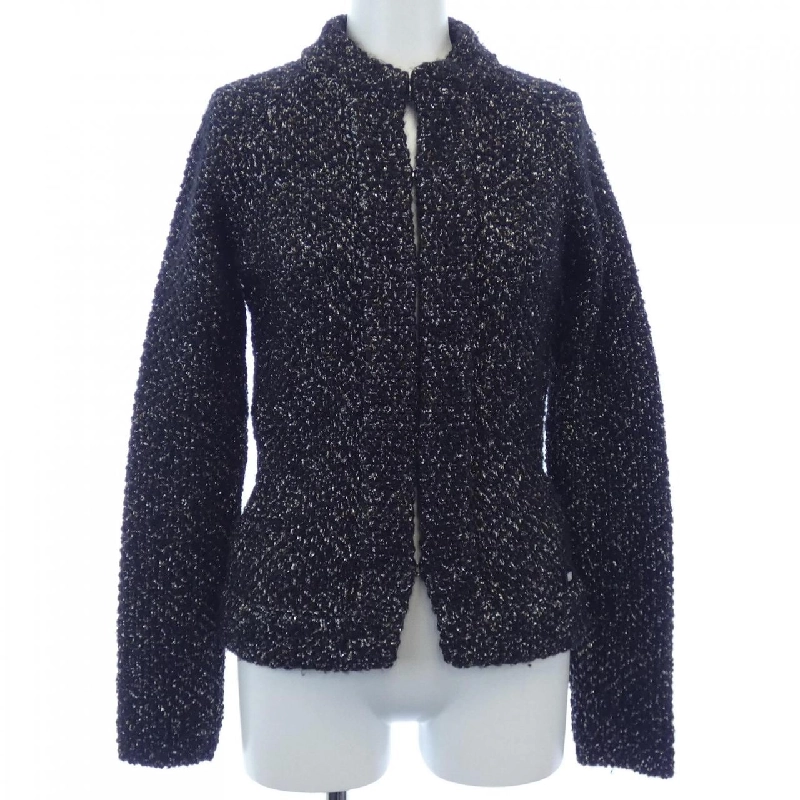 【Mã giảm giá】【Cổ điển】Áo khoác không cổ CHANEL 640937