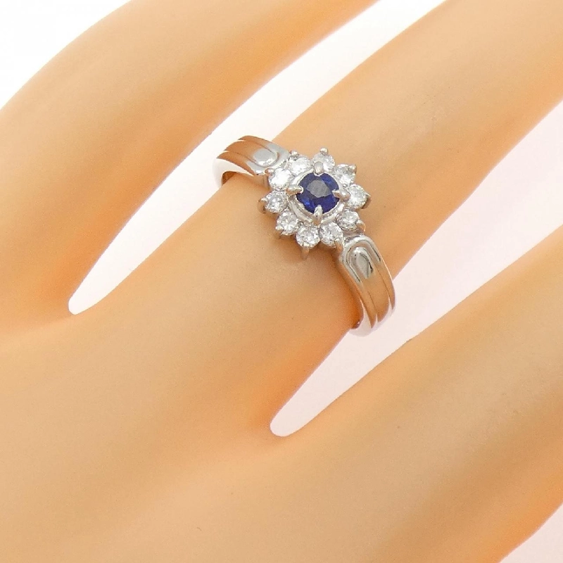 Nhẫn Sapphire PT900 0.15CT - Hàng hiệu Chính hãng 854032