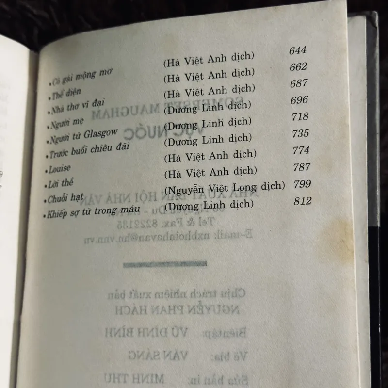 Vực nước - S. Maugham (bìa cứng) 714626