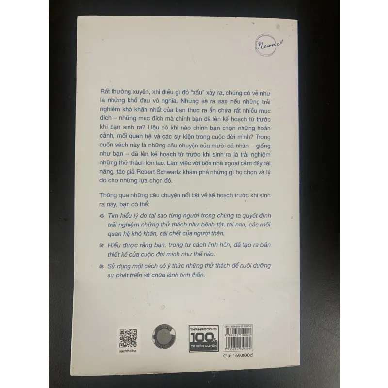 (Sách cũ) Kế hoạch của Linh hồn - Robert Schwartz - Hương Mi Lê dịch 930054