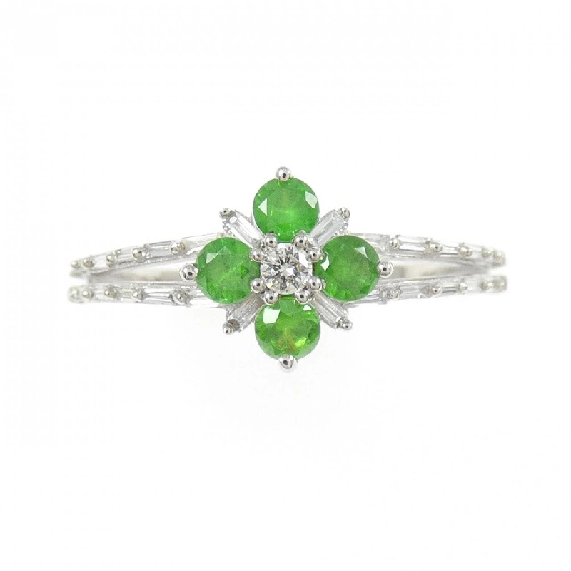 Nhẫn Đá Garnet Demantoid K18WG 0.38CT - Hàng hiệu Chính hãng 848721