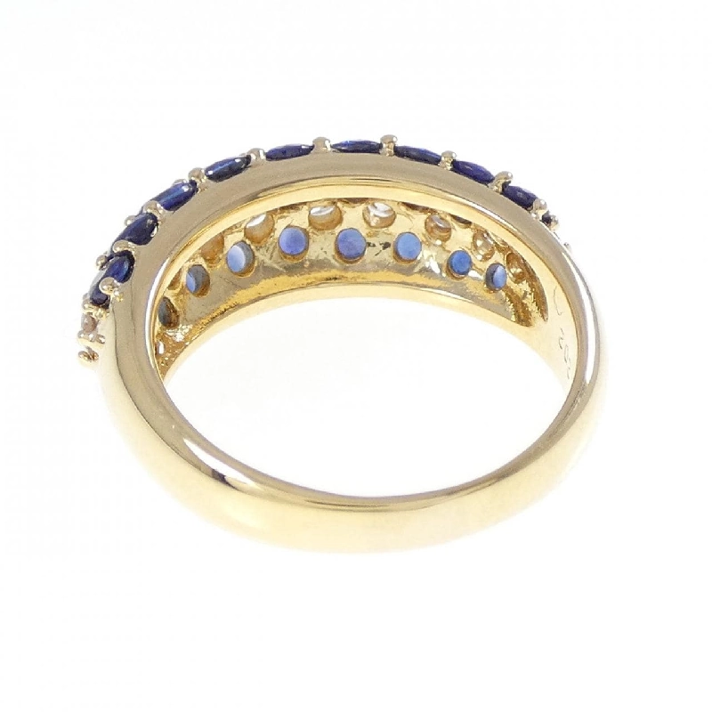 Nhẫn Sapphire K18YG 2.02CT - Hàng hiệu Chính hãng 851994