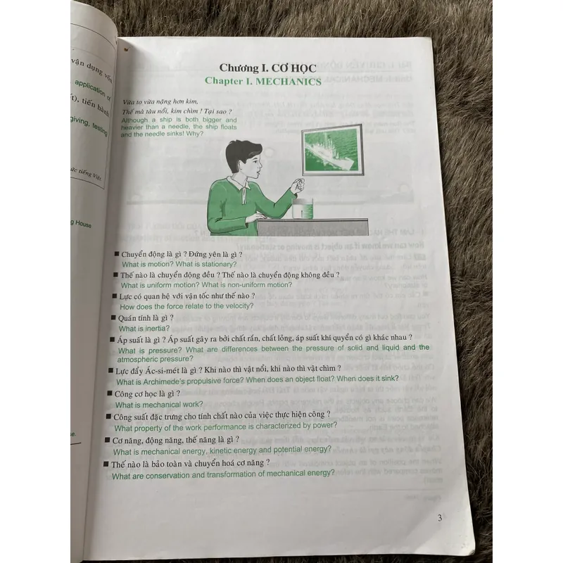 (song ngữ) Vật Lí 8 song ngữ Việt Anh  603162