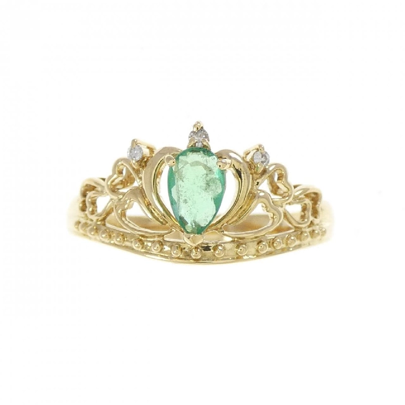Nhẫn Emerald K18YG Tiara 0.35CT - Hàng hiệu Chính hãng 847904