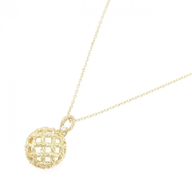 K18YG Dây chuyền kim cương - Hàng hiệu Authentic 847384