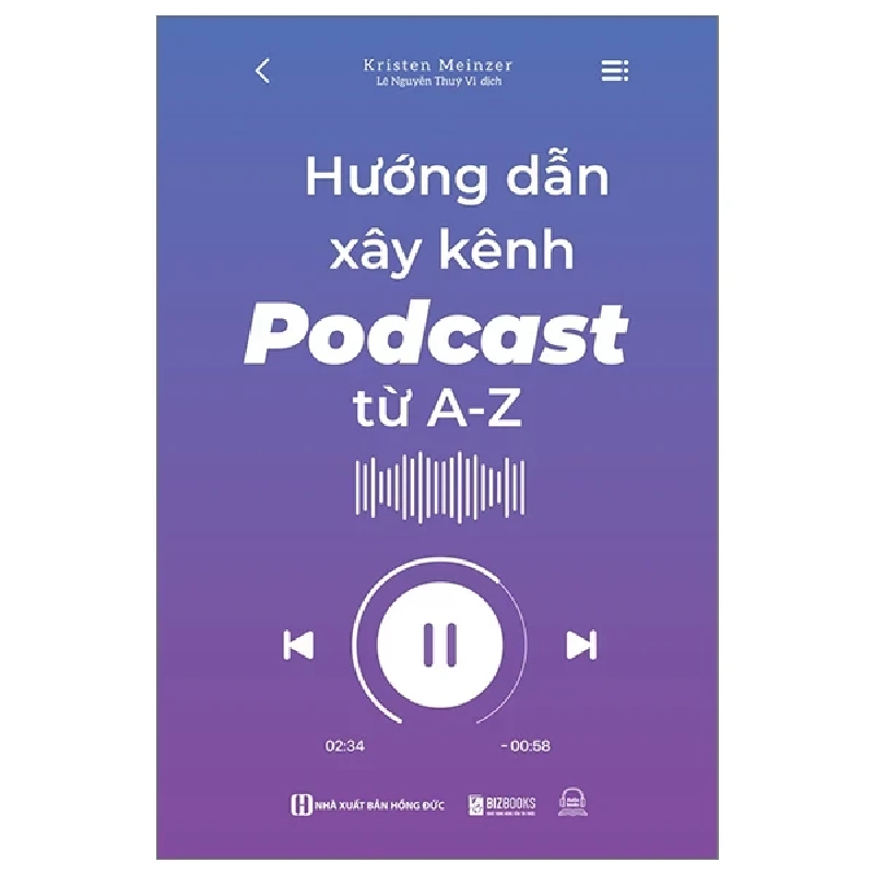 Hướng Dẫn Xây Kênh Podcast Từ A-Z - Kristen Meinzer 280345