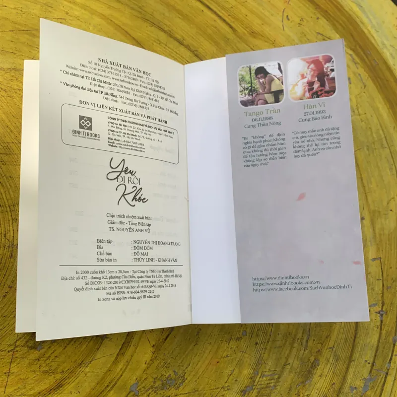 COMBO HAMLET TRƯƠNG: Người trong đau khổ vẫn cười & Yêu đi rồi khóc  789823