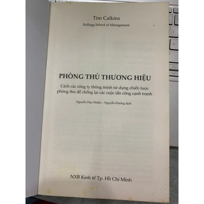 PHÒNG THỦ THƯƠNG HIỆU - TIM CALKINS 745474