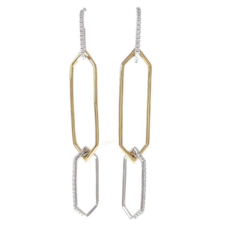 Bông tai kim cương K18WG/K18YG 0.34CT - Hàng hiệu Chính hãng 874539