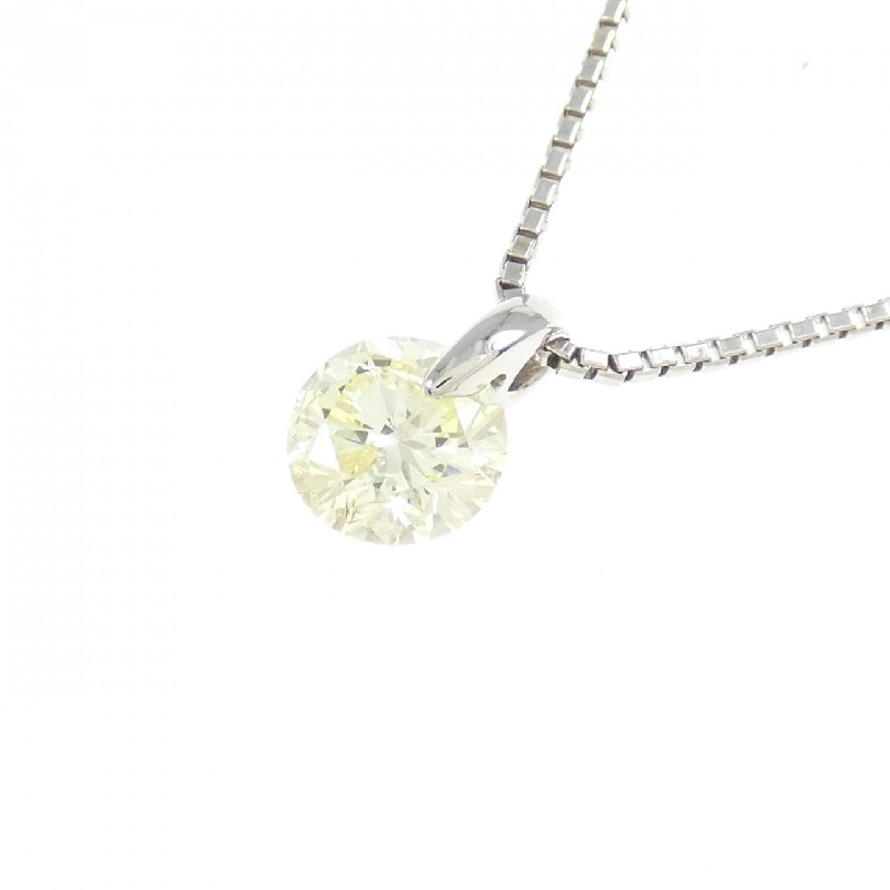 K18WG Solitaire Dây chuyền kim cương 1.047CT - Hàng hiệu Chính hãng 863329