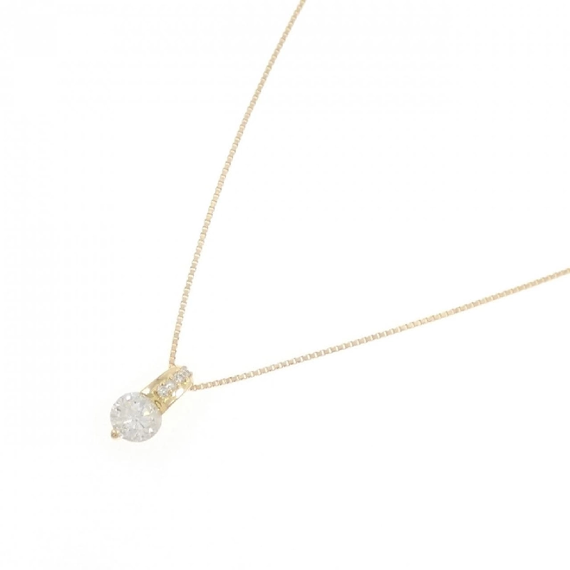 K18YG Dây chuyền kim cương 0.83CT - Hàng hiệu Chính hãng 865499