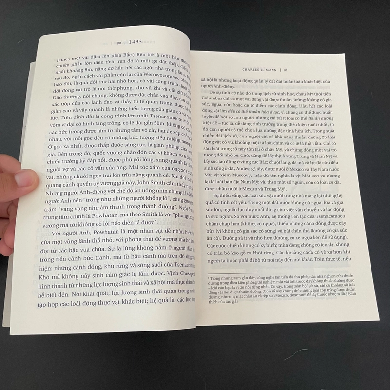 II Tựa sách: 1493 _ Diện Mạo Tân Thế Giới Của Columbus - CHARLES C. MANN - 2020 444603