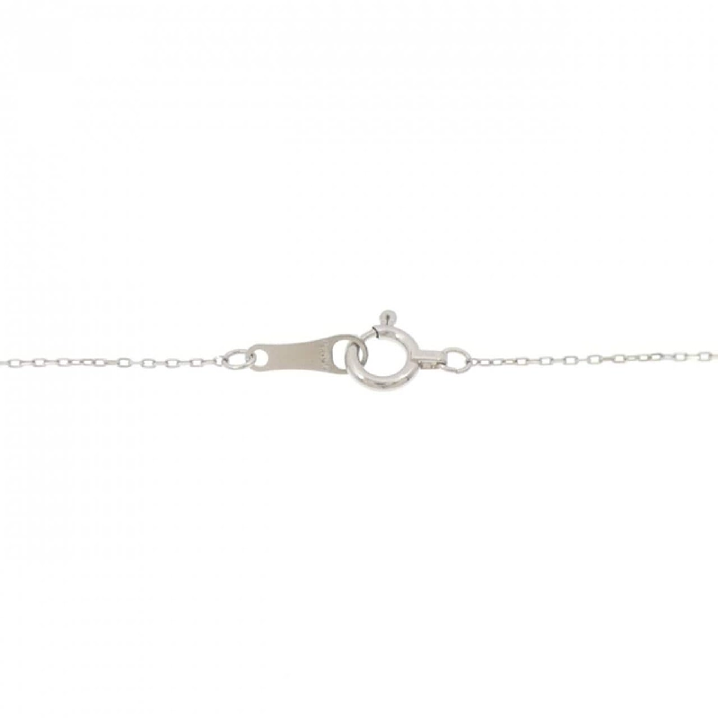 Dây chuyền kim cương hoa PT900/PT850 0.10CT - Hàng hiệu Authentic 857382