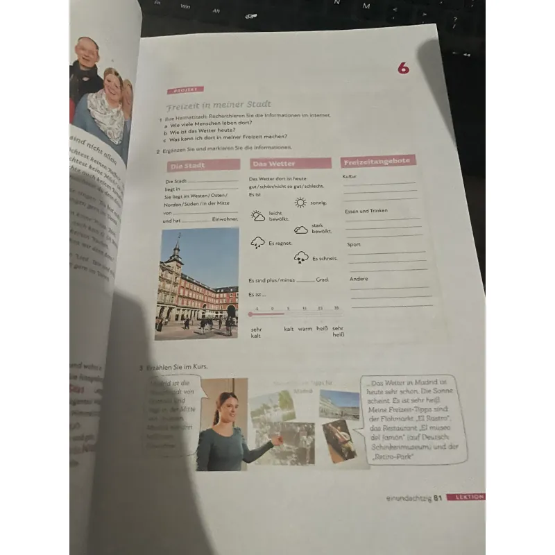 Sách Giáo trình Tiếng Đức Schritte Plus Neu A1.1 Kurs- und Arbeitsbuch 1023985