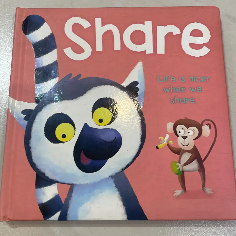 NGOẠI VĂN tiếng anh trẻ em : SHARE -  LIFE IS NICER when we share   1027871