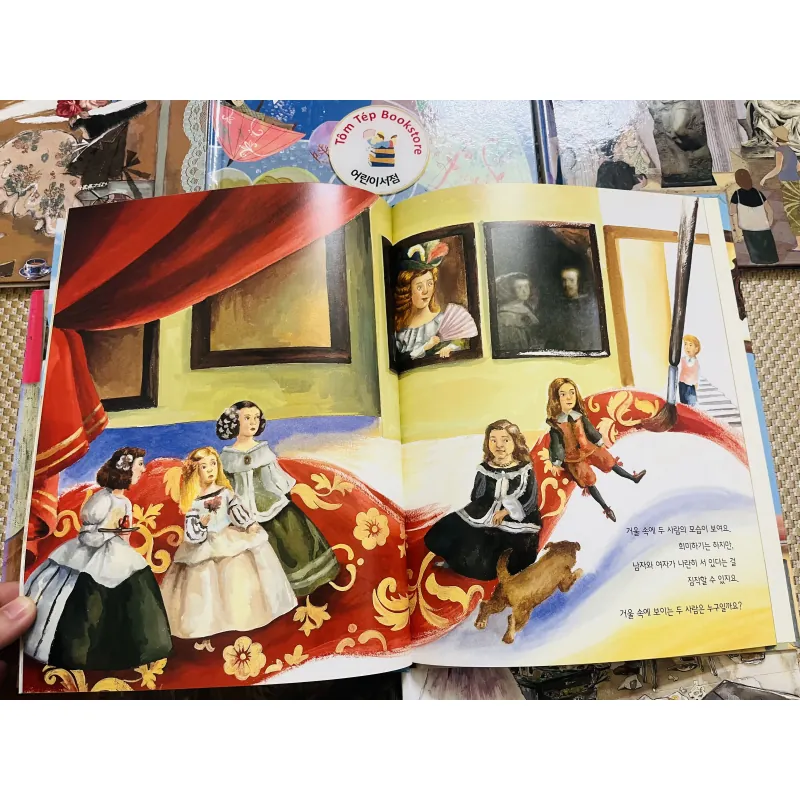 Set sách nghệ thuật cho trẻ – 미술관에 간 꼬마 피카소 시리즈- set 2 747561