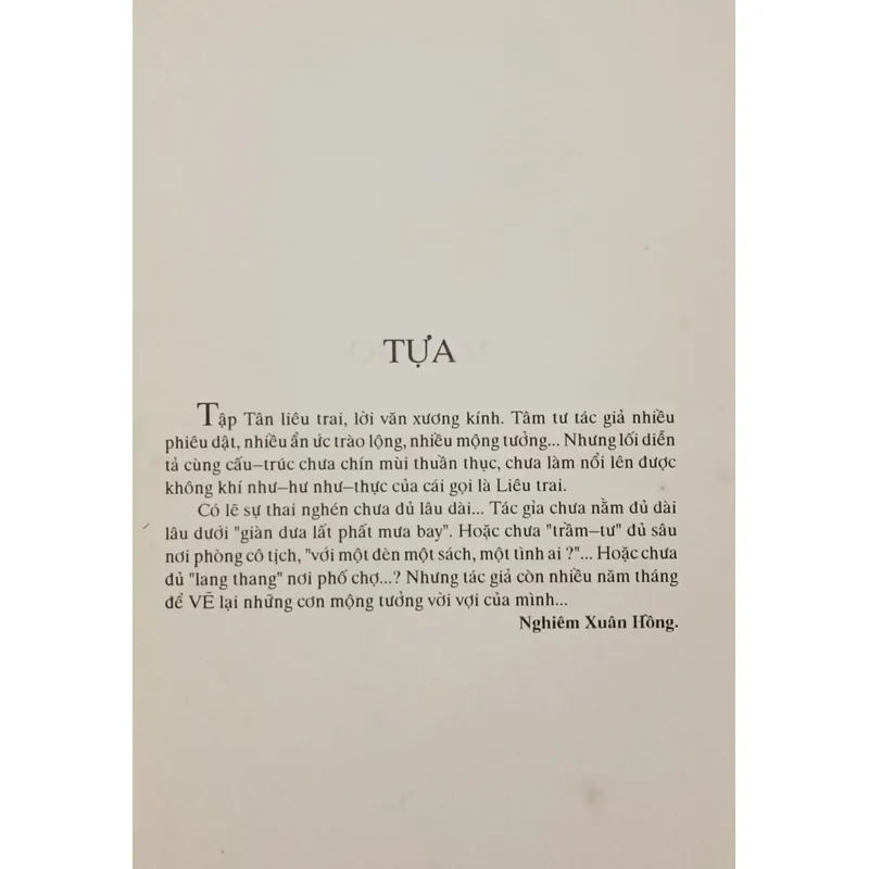 Mười truyện Tân Liêu Trai (NXB Tân Thư) 700421