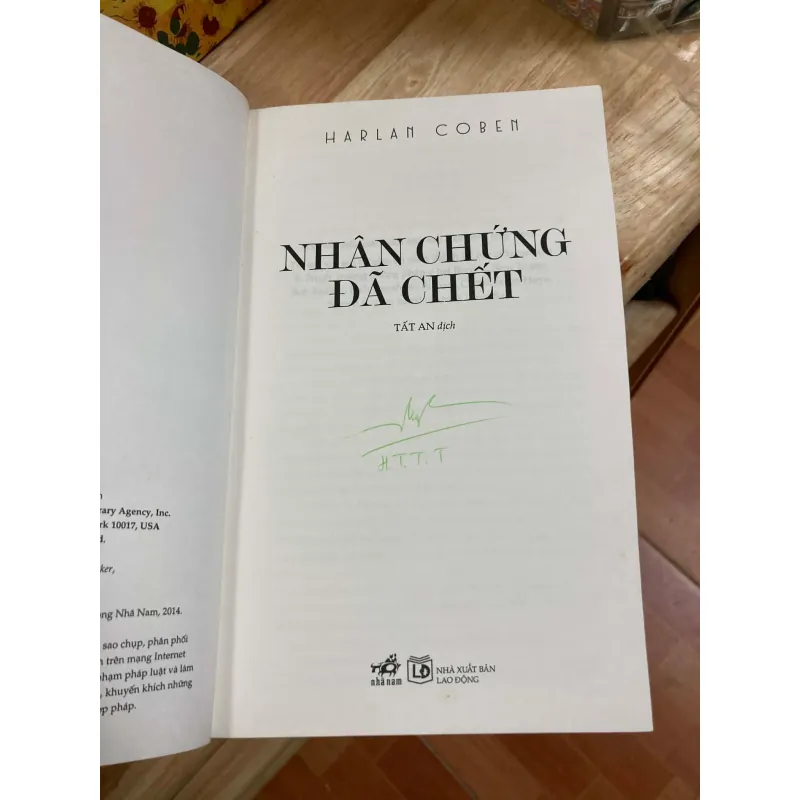 Nhân Chứng Đã Chết - Harlan Coben 928083