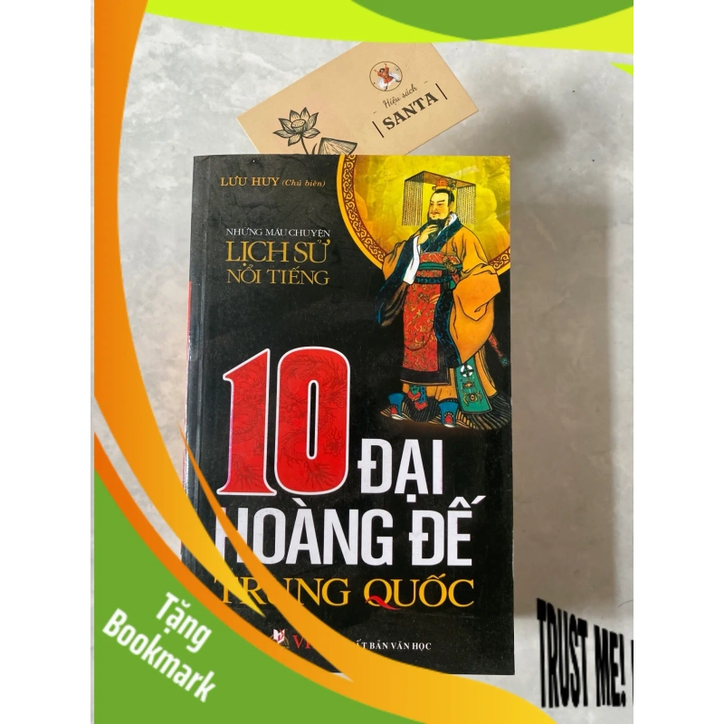 (TẶNG BOOKMARK) 10 Đại hoàng đế Trung Quốc Sách lịch sử - triết học RBK0302 937925