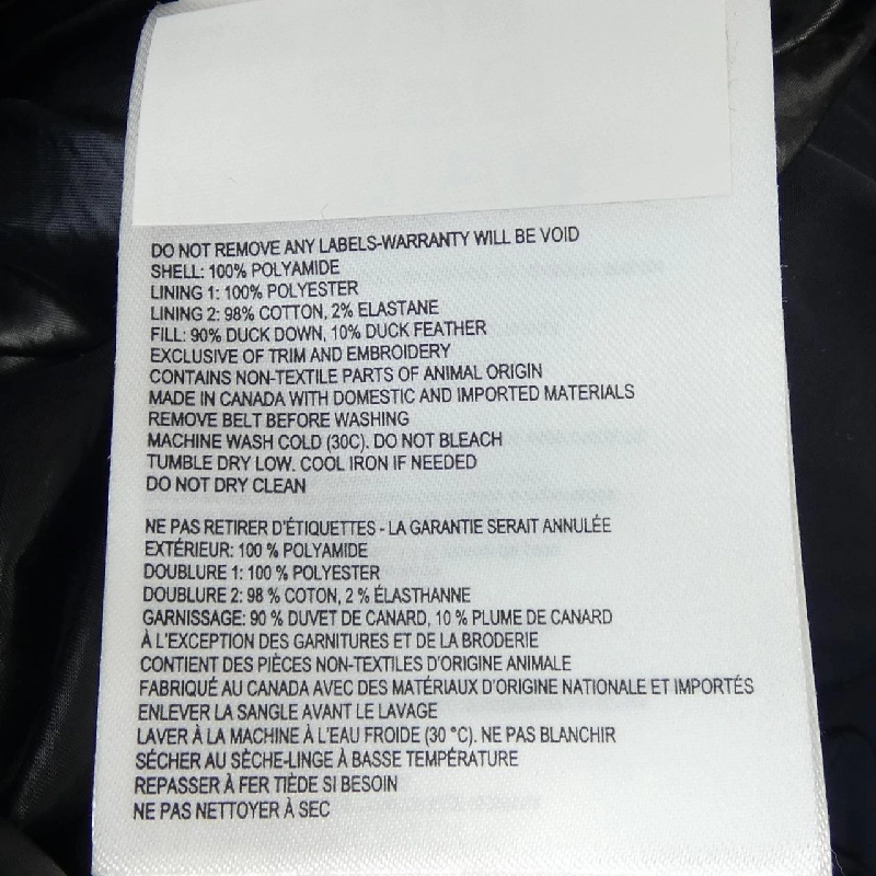 【Khuyến mãi】Áo khoác lông Canada Goose CANADA GOOSE 639969