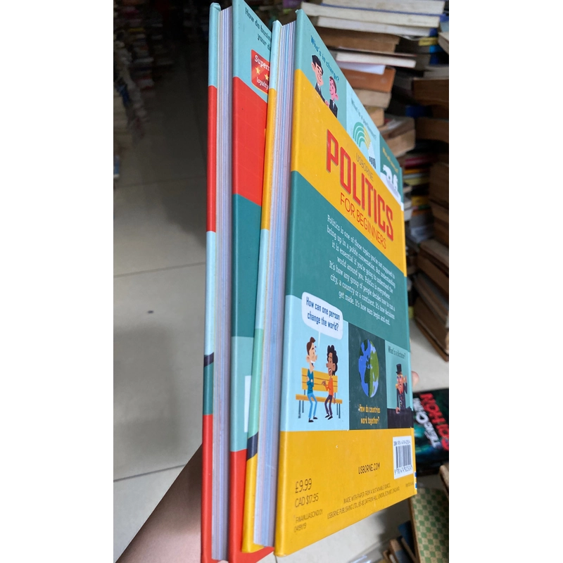  Sách Usborne - Business for Beginners & Politics for Beginners ( combo 2c ) 462587