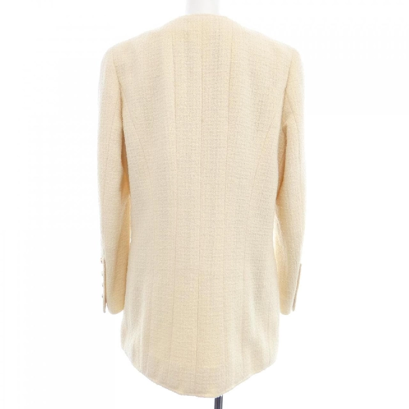 【Mã giảm giá】【Cổ điển】Áo khoác không cổ CHANEL 638432