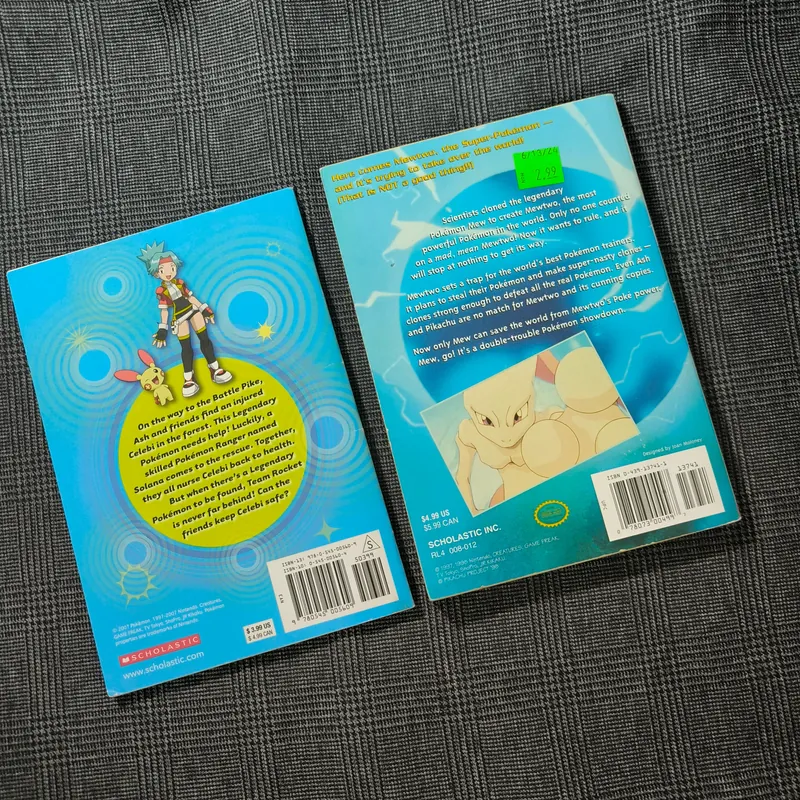 Combo Pokemon - Mewtwo Strikes Back + Celebi Rescue 712479