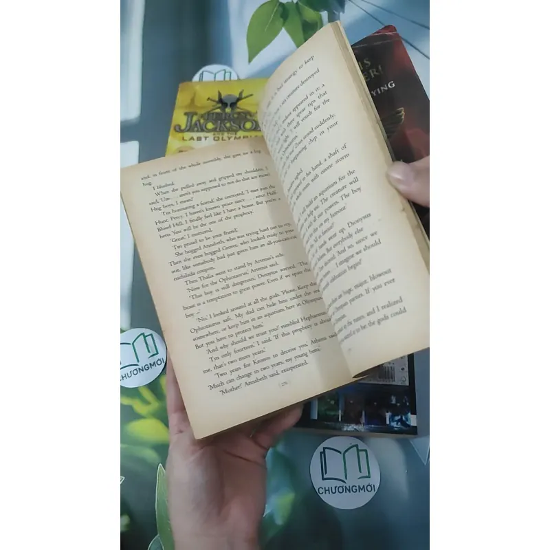 [MIỄN PHÍ BỌC SÁCH] Percy Jackson & The Olympians 1+3+4+5 - Rick Riordan 1033653