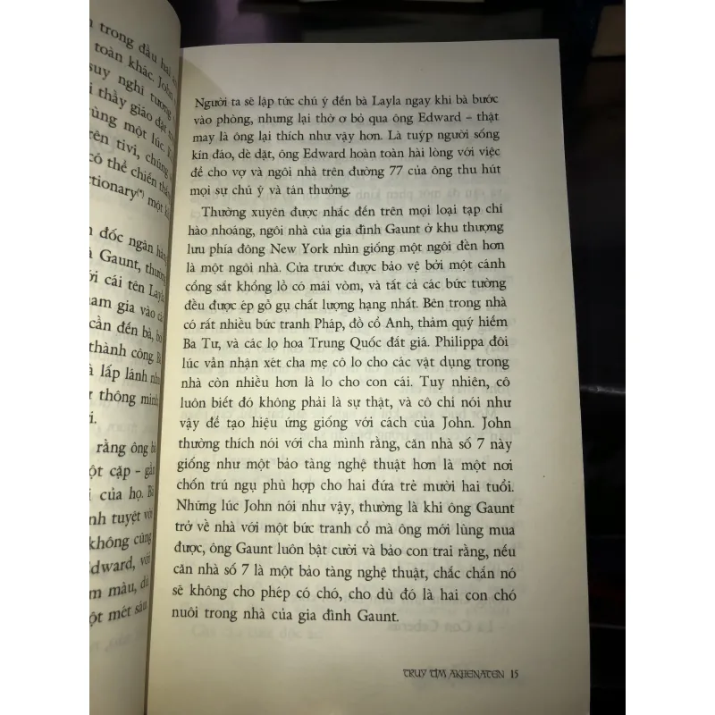 Hậu duệ thần đèn - tập 1 - truy tìm Akhenaten 1031193